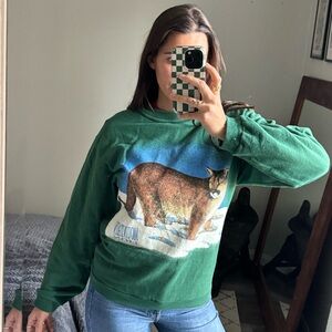 Vintage Mountain Lion Crewneck